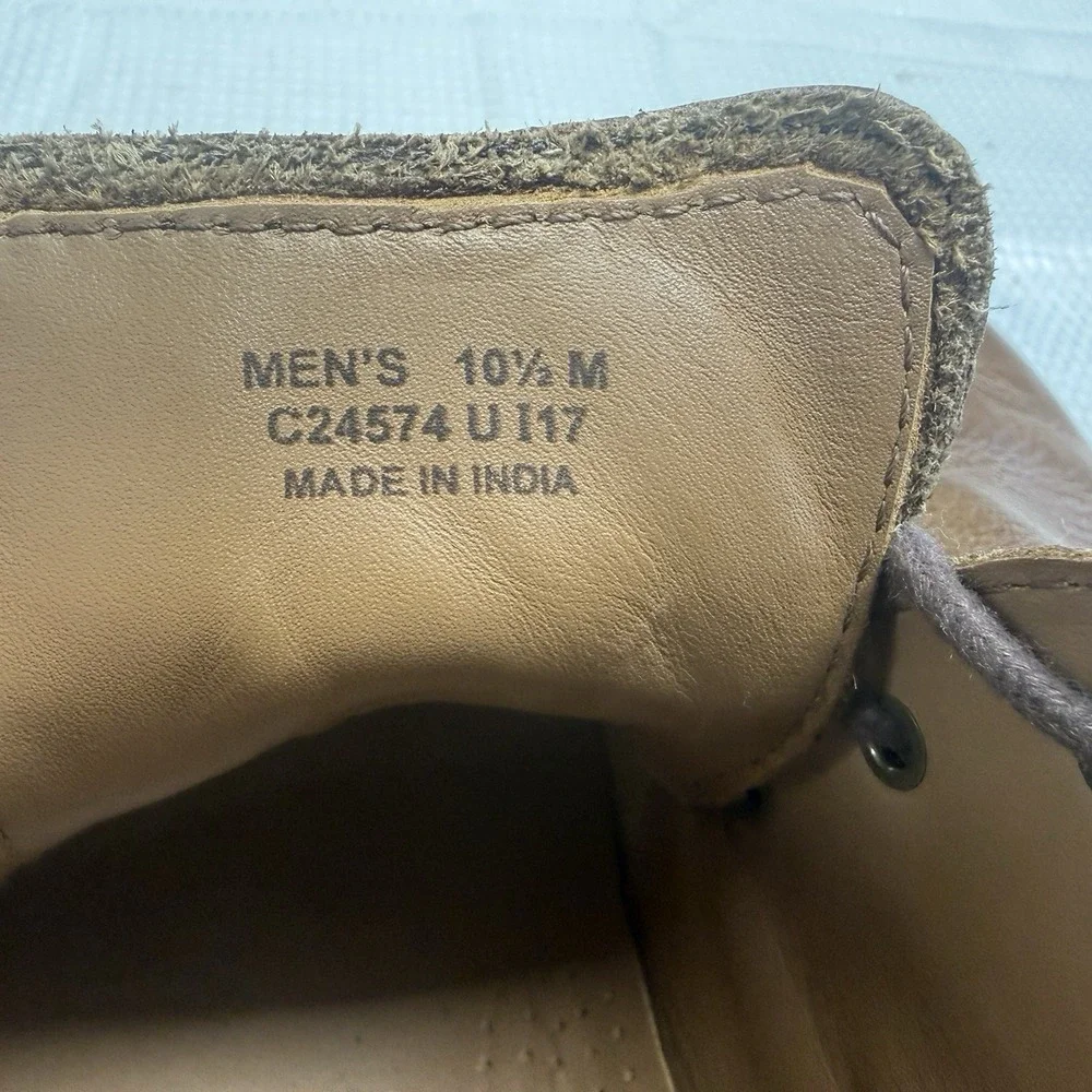 Cole Haan Ogden Stitch Chukka II Mens Brown Leather Boots 10.5M Shoes Ankle